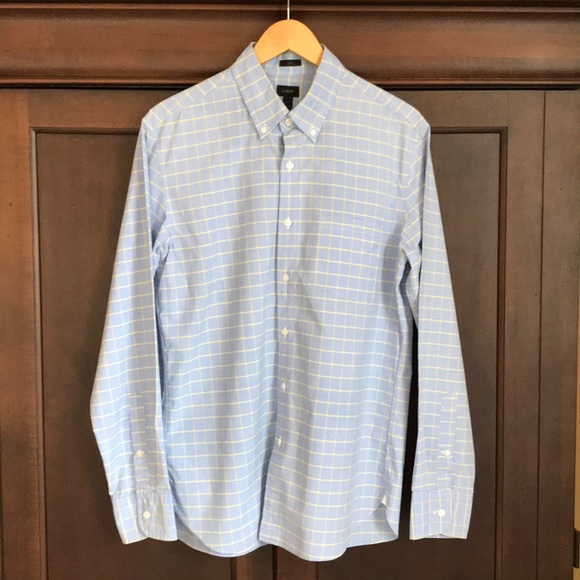 J. Crew Slim Fit Dress Shirt, Size M - Picture 1 of 5